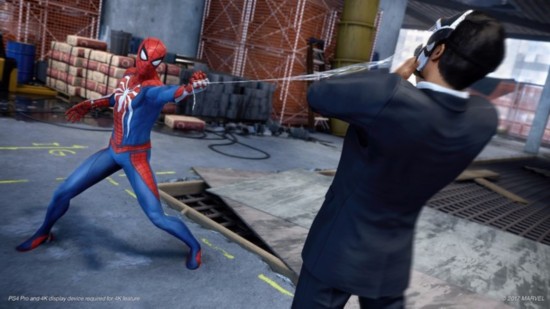 2. Sony's new PS4 version of Spider-Man